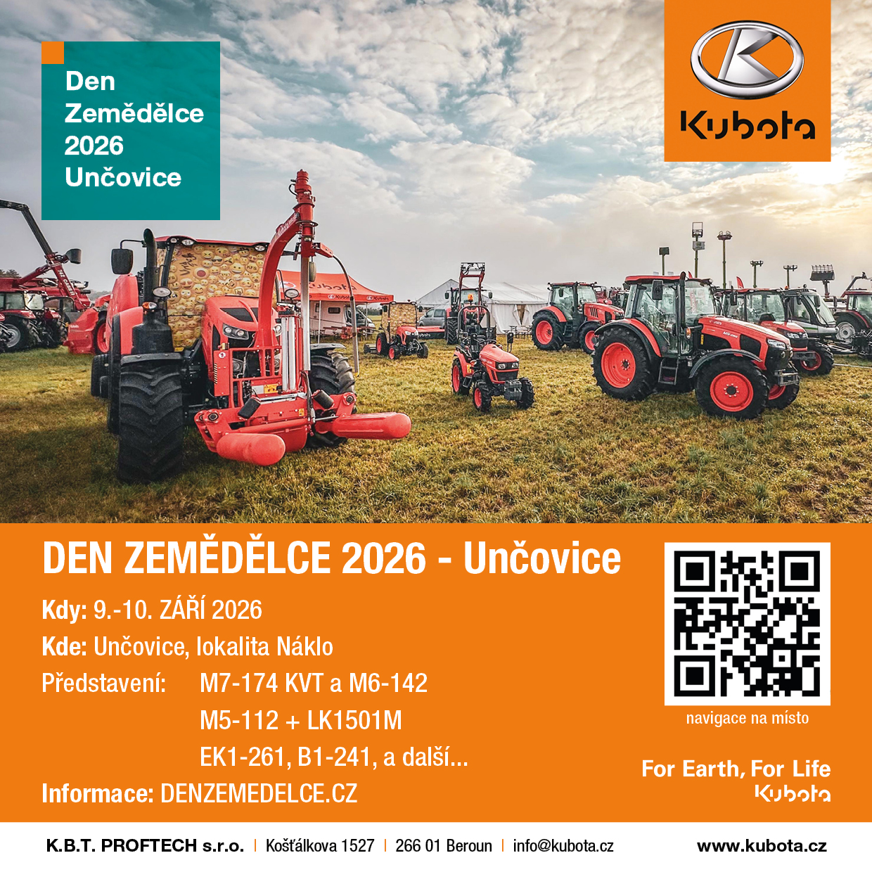 Den zemědělce 2026 Unčovice